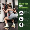 Squat Wedge Block, 2 Pcs Non-Slip Wooden Squat Wedge for
