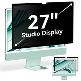 Privacy Screen for iMac 27 Inch Studio Display Desktop Computer Monitor, Anti Glare Blue Light Filter Shield, Upgraded Anti Spy 27 Inch iMac Privacy Protector