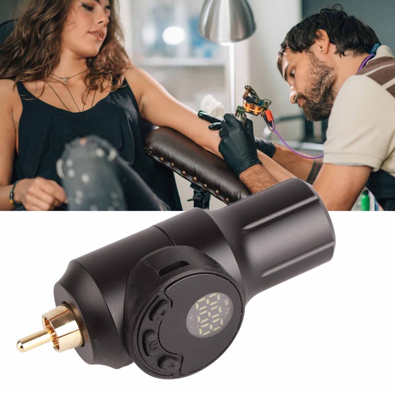 Tattoo Pen Wireless Power LCD Display Large Capacity Portable Stable