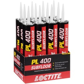 Henkel Loctite PL 400 Subfloor Adhesive Synthetic Rubber Subfloor Construction Adhesive 28 oz.