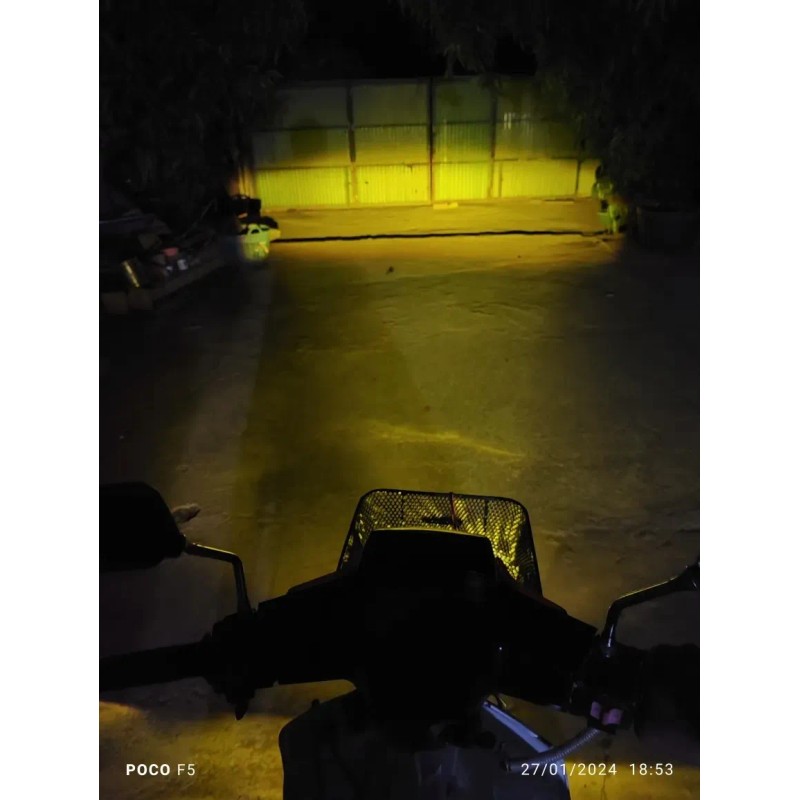 Automotriz Motocicleta Luces Led 20w Alta / Baja 2400 Lúmene