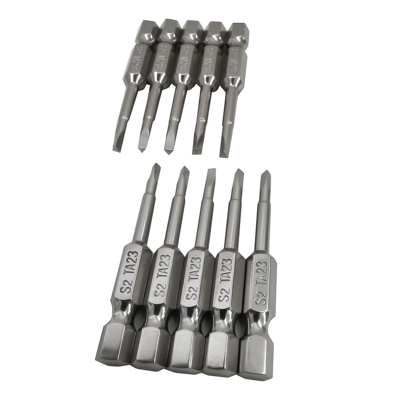 TA 2.3mm Triangle Head Screwdriver Bit Set, S2 Steel Triangular