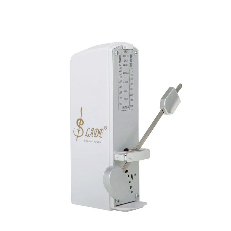 Mini Mechanical Metronome for Music Practice – Portable Wind-Up Tempo