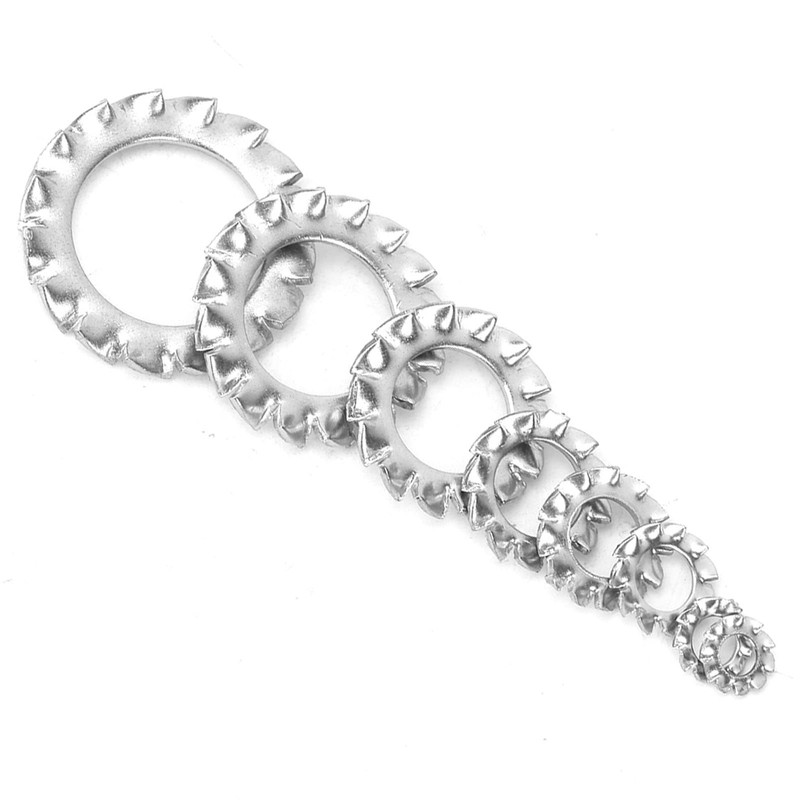 External Serrated Washer, Serrated Lock Washer, Chrysanthemum Washer, External Tooth