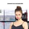 Mini XLR 3 Pin TA3F Plug Headwear Microphone Headset Microphone