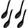 4 Pieces Soup Spoons, Plastic Soup Spoon, Wonton Soup Spoon