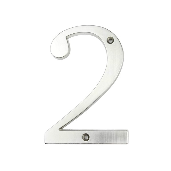 HASWARE House Number Sign 4 Inch (10 cm) Modern Door