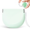 Silicone Retainer Denture Storage Case Holder, Portable Slim Dental Container