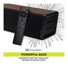 Knox Gear 60 Watt Compact Wireless 2.0ch Soundbar with Bluetooth