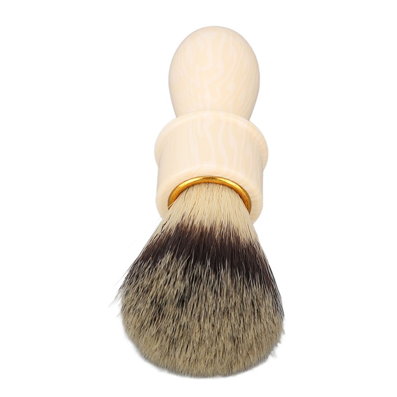 Men Shaving Brush Home Hair Salon Ergonomic Resin Handle Soft