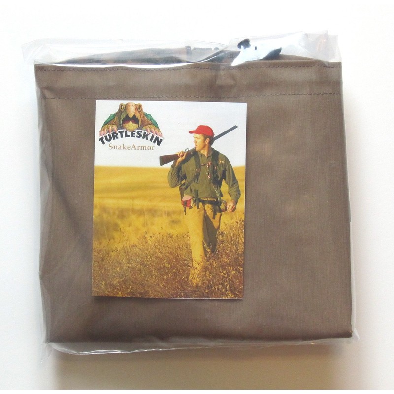 TurtleSkin SnakeArmor Snake Gaiters Khaki, Regular