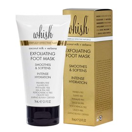 Whish Whish Coconut Milk + Verbena Exfoliating Foot Mask - Smoothes & Softens, Intense Hydration