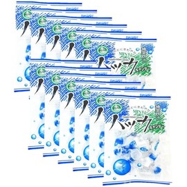 Nisshin Seika Peppermint Candy 2.8 oz (80 g) x 12 Bags