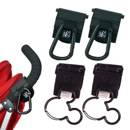 ベビーカー フック ディズニー ベビーカー用 ジェイエルチルドレス J.L. Childress日本正規品 Hooks (ブラック)