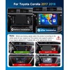 Car Stereo for Toyota Corolla 2017 2018 [2+64G] Car Radio
