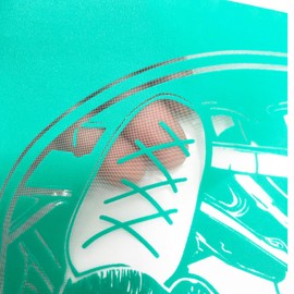 JAJADO Farmhouse Kitchen Silk Screen Stencil Reusable Self Adhesive Stencil, Coffee Quotes Homemade Bakery Farmhouse Sign Making Burning Stencils for Painting On Wood/Ceramic/Fabric Art Craft 8.5x11“