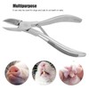 Tooth Pliers Tooth Nipper Stainless Steel Piglets Teeth Scissors for