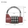 Gym Locker Lock,4 Digit Combination Lock,Safety Password Padlock for School