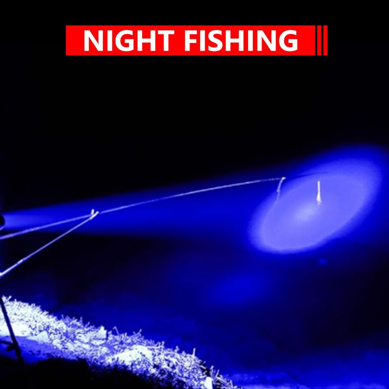 XINFEIBEI Blue Light Penlight Flashlight, Single Mode Blue Light LED