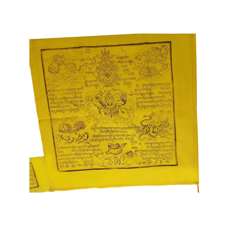 Tibetan Large Vertical Prayer Flags