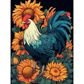 VAIIEYO Diamond Painting Kit DIY 5D Full Drill Rhinestone Art for Adults Kids Home Decor