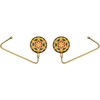 Stephanie Imports Set of 2 Portable Purse Hooks & Bag