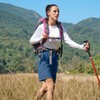 Ksmien - Pantalones cortos cargo para mujer, de secado rápido,