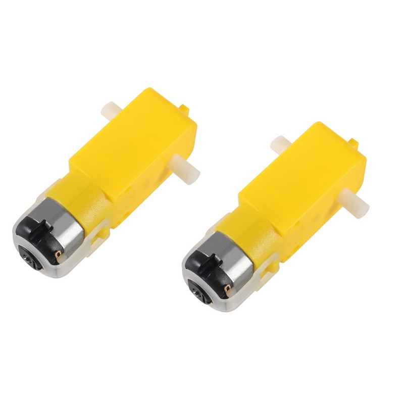 Electric DC TT Motors Kit Plastic Gears AA Battery Holder