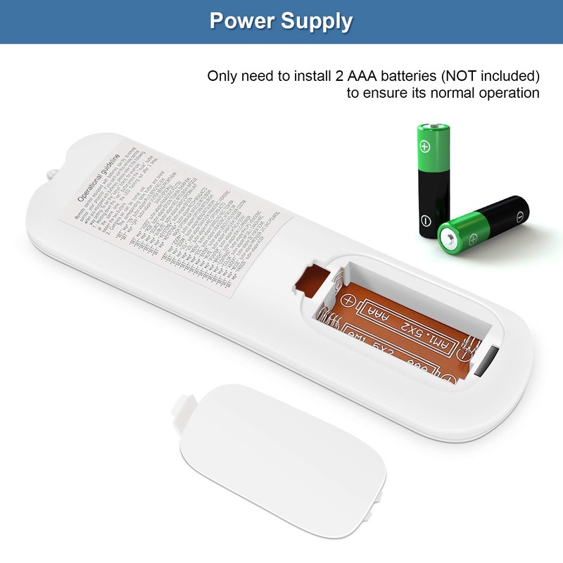 Universal Smart Projector Controller - White Remote Control for Projector