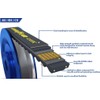 Goodyear AX60 Classical Raw Edge Industrial V-Belt, 62" Outside Circumference