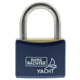 Burg-Wächter Yacht 460 Ni 50 SB Brass Padlock - Blue