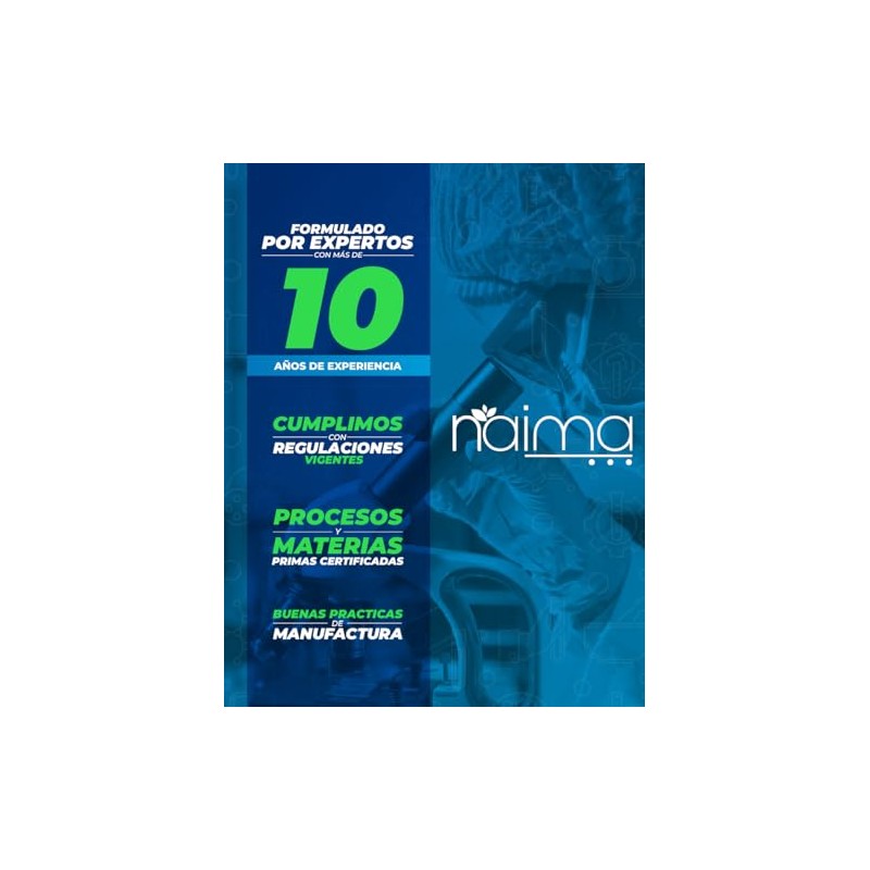 NAIMA Citrato de Magnesio 100 Cápsulas | Suplemento Alimenticio |