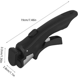 Removable Handle,Removable Pan Gripper,Handle for Detachable,Removable Pan Handle Universal Pot,Detachable Handle for Pots & Pans,Pot Handle Replacement Suitable for Cookware (Black)