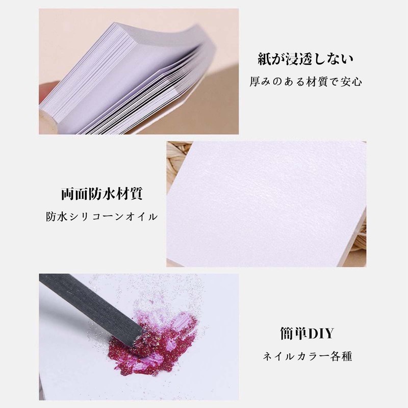 Nail Palette, Nail Art Palette, 50 Sheets Nail Palette Paper,