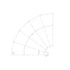 Tigtonic 2.5" Welded Pie Cuts Tight Bend 90 Degree Elbow