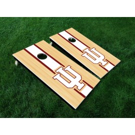 Unbranded Indiana University Cornhole Board Decals Wraps Skins 24.25" x 48.25" - with lamination