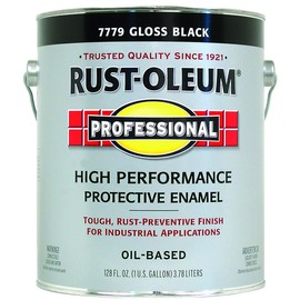 RustOleum #7779402 - Protective Enamel Paint, Gloss Black , 1 Gallon