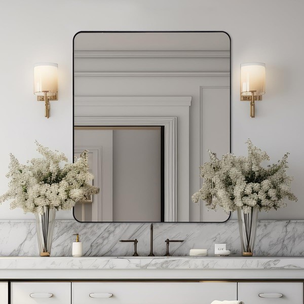 MIRROTREND 30x36 Bathroom Mirror, Rectangular Wall Mirrors for Bathroom with