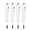 HU49 4pcs Replacement Remote Key Blade for VW T4 Flip