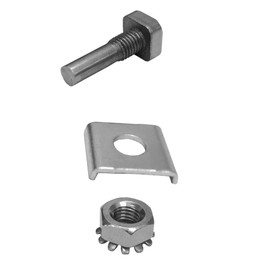 Gordon Glass® Shower Door Pivot Pin Parts with Hex-Nut and Washer Shower Doors Stainless Steel Pivot Replacement for Pivot Shower Doors