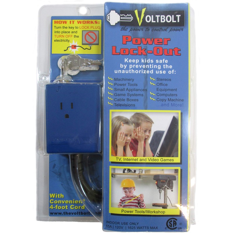 VoltBolt Power Plug Lock-out - The Power to Control Power