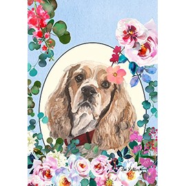 Cocker Spaniel Buff - Best of Breed - HHS Spring House Flag