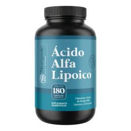 Ácido Alfa Lipóico (ala) 600mg Con Curcuma 180 Cáps Momosie