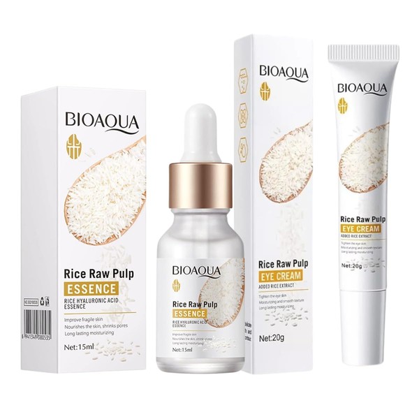 UNIVERSOENLNEA.COM Duo Serum y Crema ojos Arroz Aclarante Elimina Manchas