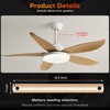 16 Inch Ceiling Fan Downrod with Extension Cord, 1 .3