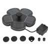 Solar Fountain Solar Powered Plum Blossom Style Fast Start Up