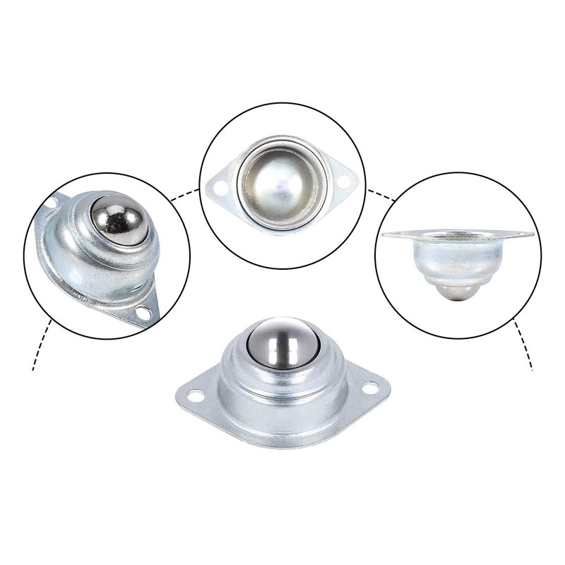 Transfer Bearing Casters,Tianher 6 Pcs Roller Ball Transfer Bearing Casters