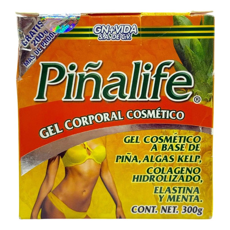 Gel Reductor Tallas Base Piña Piñalife Vida