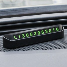 Secret Safe Number Parking Number Plate Vehicle License Plate / 시크릿 안심번호 주차번호판 자동차 차량용 번호판