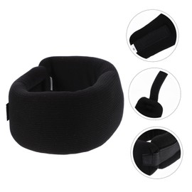 Ciieeo Soft Adjustable Neck Support Collar Cervical Support Brace for Relief Comfortable Sponge Neck Brace for Home Use